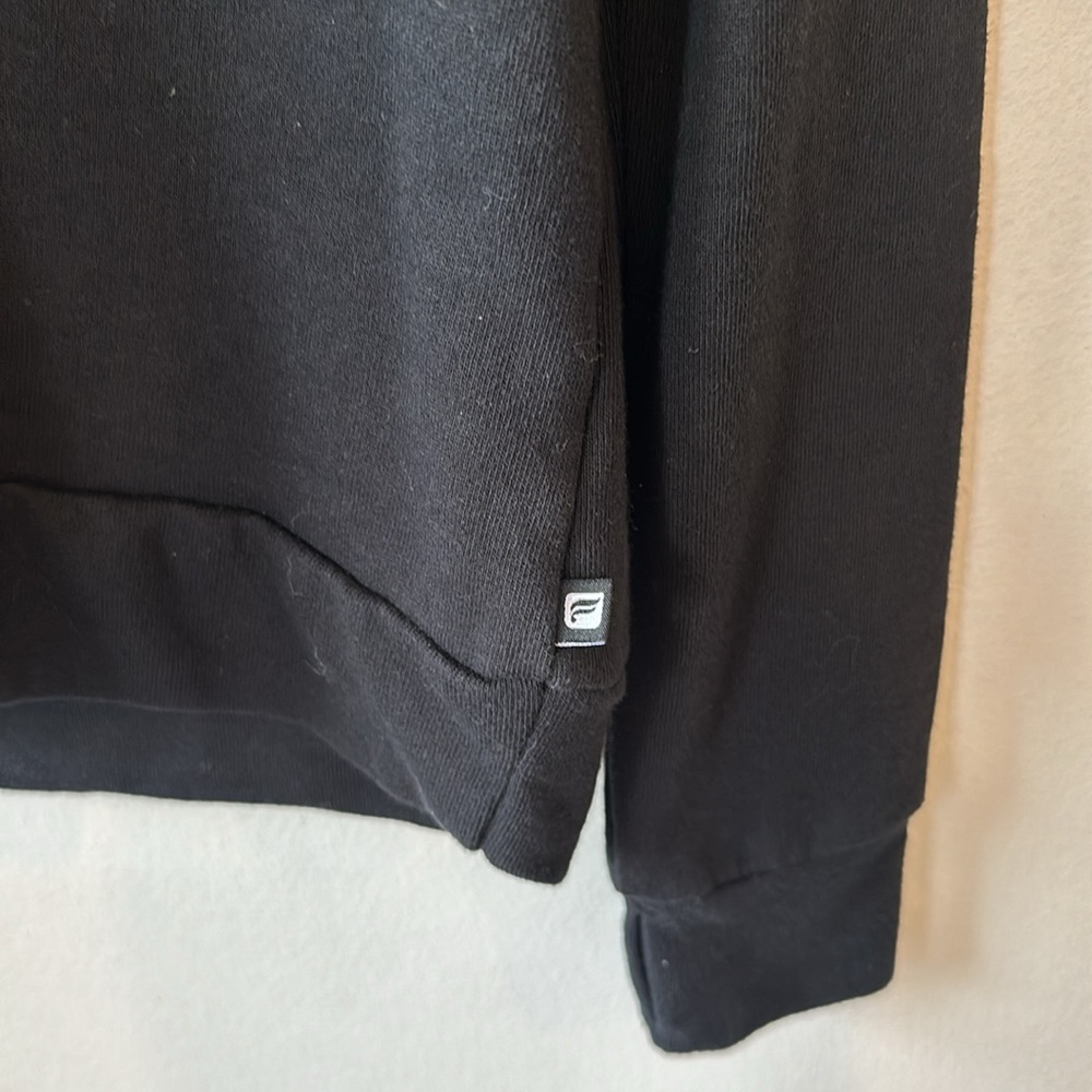 Fabletics Blk Crewneck Open Back Xs #1201 - image 2